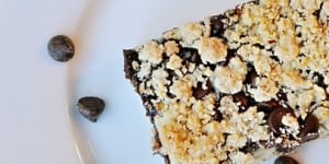 Chocolate Raspberry Shortbread Bars ~ festive for the holidays or a family favorite all year round! | {Five Heart Home}