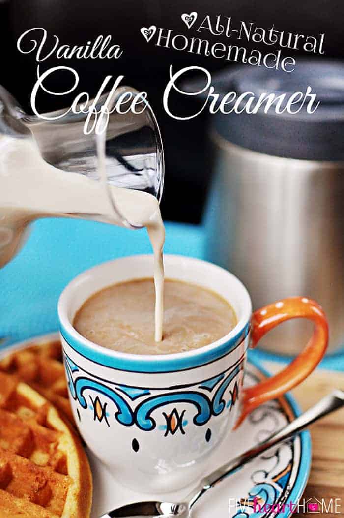 All-Natural and Homemade: Vanilla Coffee Creamer