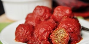 Porcupine Meatballs {Stuffed with Quinoa or Rice} ~ this classic, quick and easy meal is a hit with kids and adults alike | FiveHeartHome.com