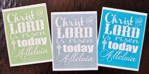Free Easter Hymn Printable ~ Christ the Lord Is Risen Today {with 3 Color Choices} | FiveHeartHome.com