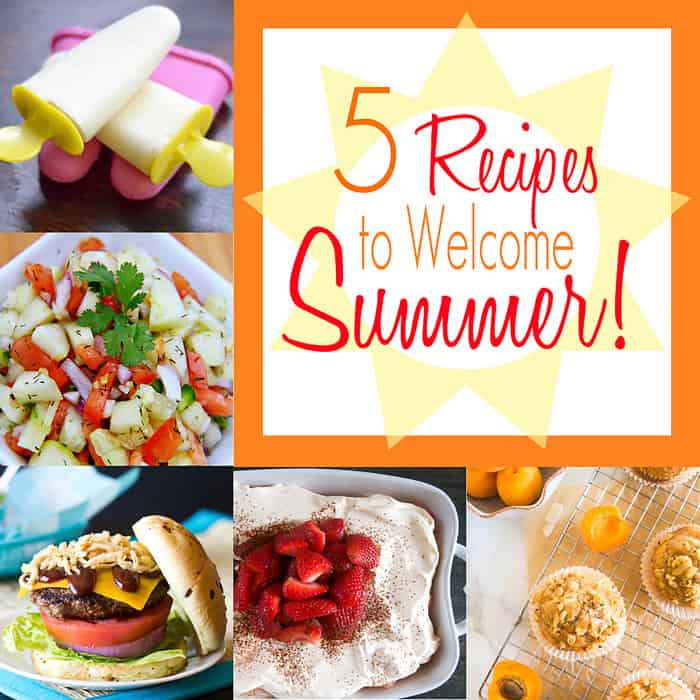 5 Recipes to Welcome Summer | Moonlight & Mason Jars Link Party