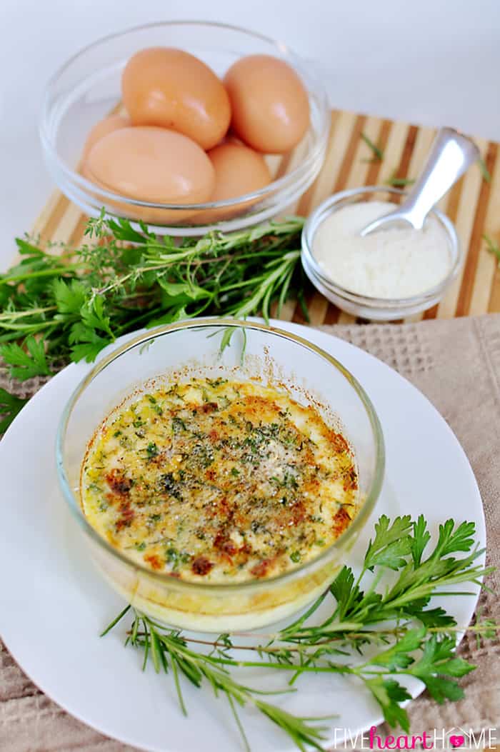 Herb Baked Eggs