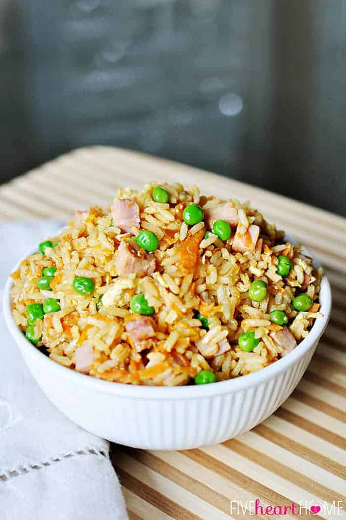 One-Pan Asian Ground Beef and Rice Recipe • FIVEheartHOME