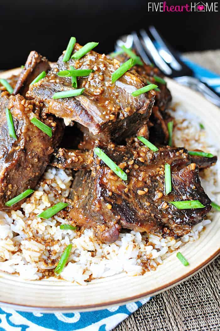 Slow Cooker Asian Beef Short Ribs