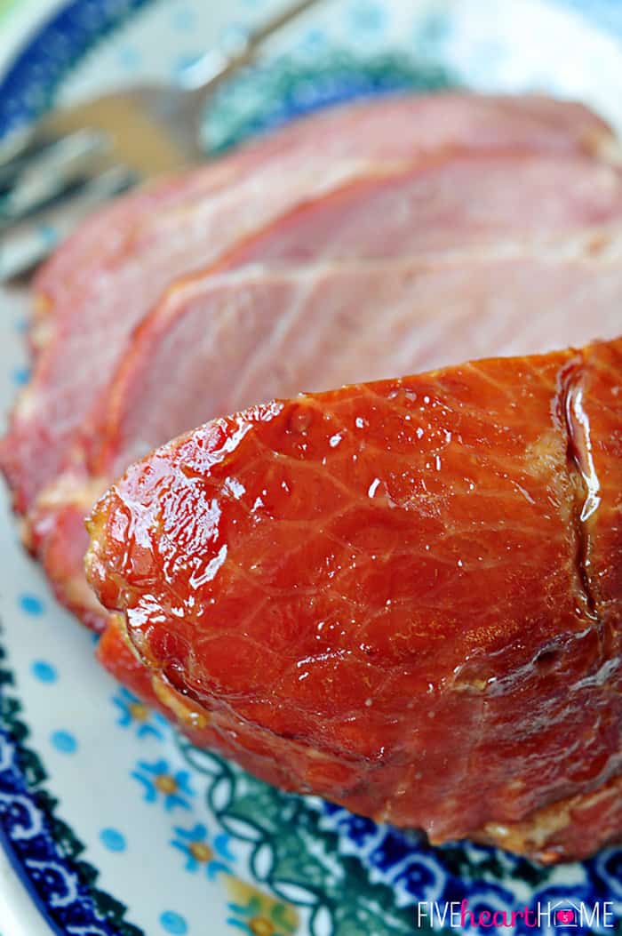 Best Crock Pot Ham Slow Cooker Brown Sugar Ham Fivehearthome