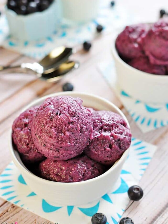 How To Make Sherbet Blueberry Buttermilk Flavor • Fivehearthome 3729