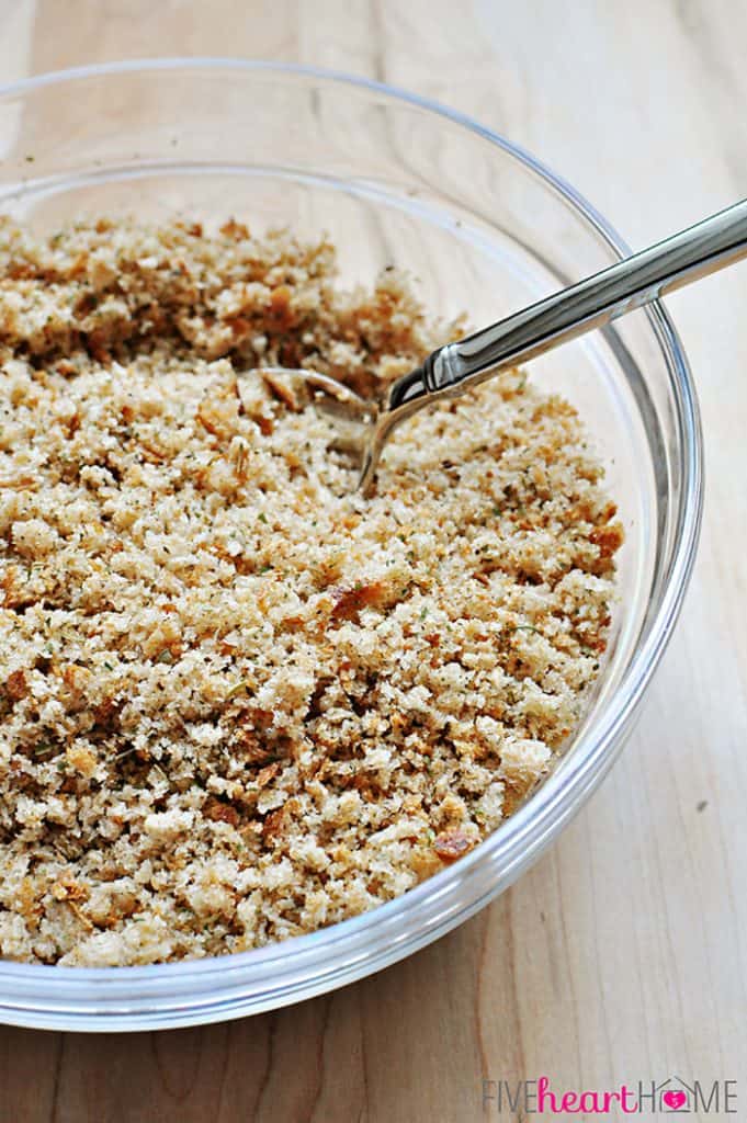 How To Make Italian Breadcrumbs FIVEheartHOME   Homemade Italian Breadcrumbs By Five Heart Home 700pxVertBowl 681x1024 