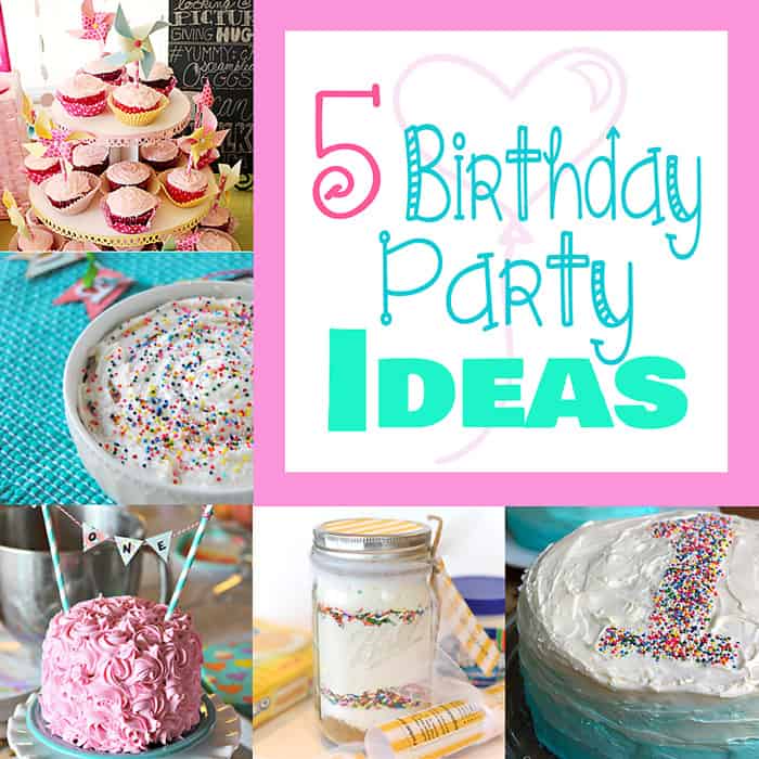 5 Birthday Party Ideas + M&MJ Link Party {71} - Erin Spain
