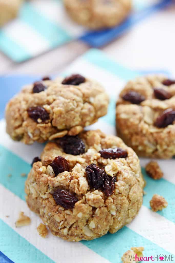 Wholesome DELICIOUS Breakfast Cookies • FIVEheartHOME