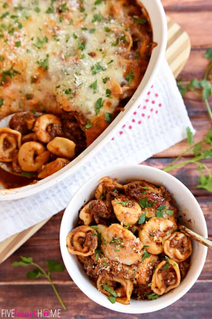 baked-tortellini-beefy-cheesy-delicious-fivehearthome