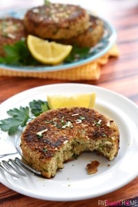 Easy + AMAZING Salmon Patties • FIVEheartHOME