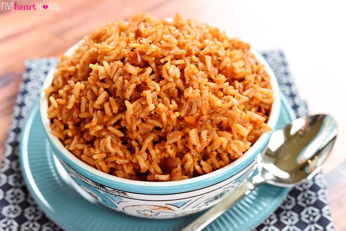 Easy Spanish Rice - Tornadough Alli
