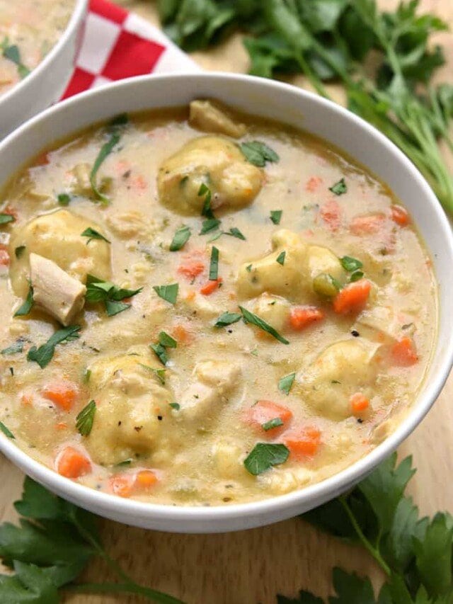 Chicken and Dumplings are the Best Easy Comfort Food • FIVEheartHOME