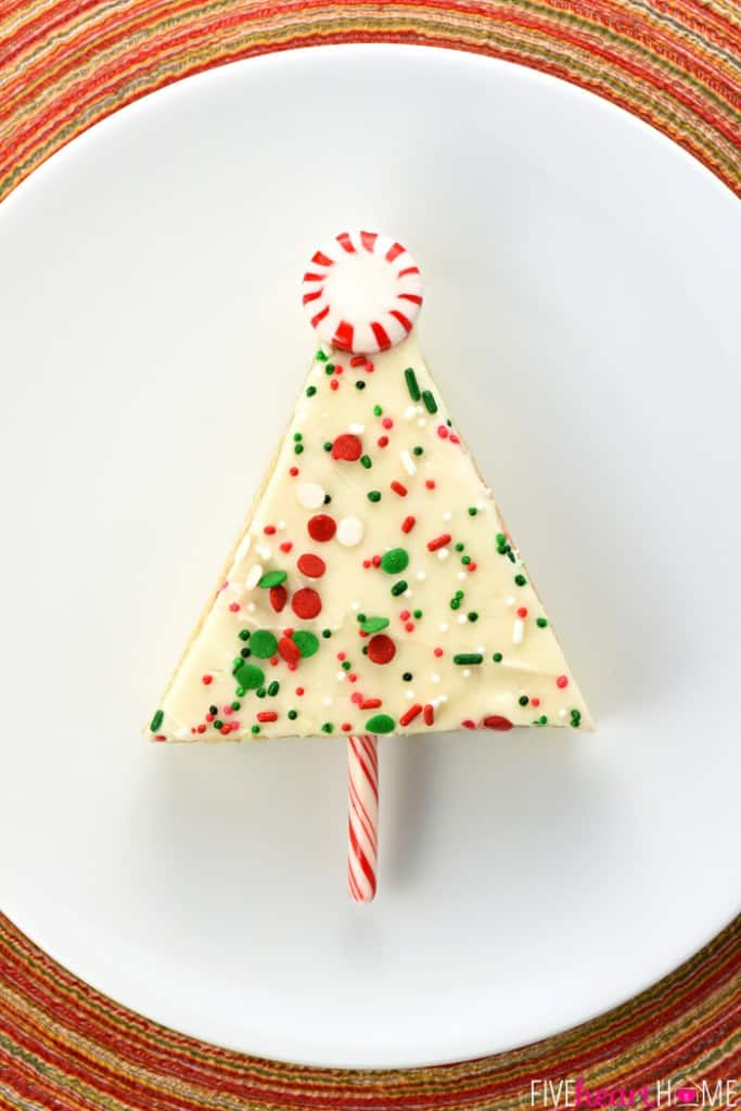 Christmas Sheet Cake ~ Cute + Easy Christmas Trees! • FIVEheartHOME