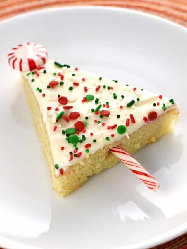 Christmas Sheet Cake ~ Easy