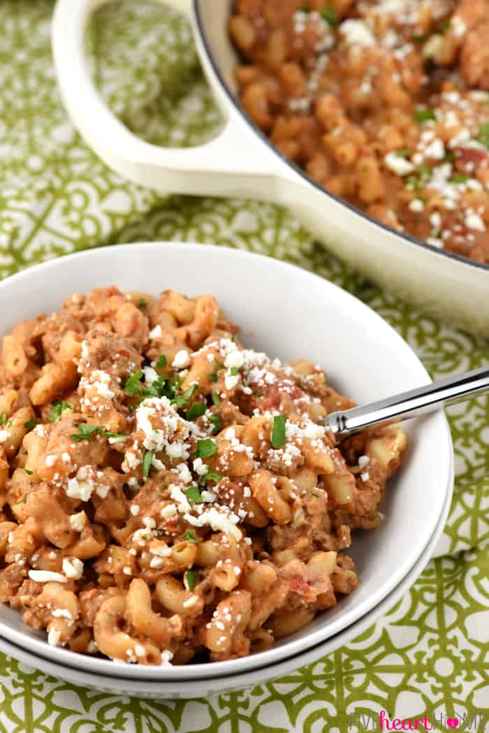 One-Pan Asian Ground Beef and Rice Recipe • FIVEheartHOME