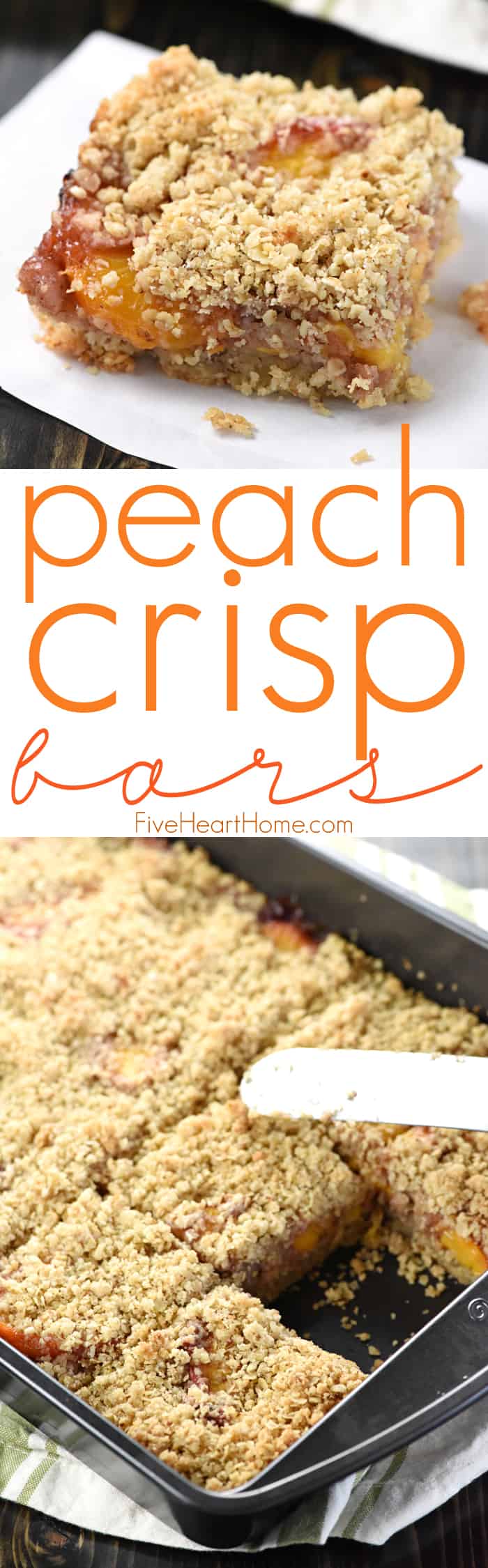 Peach Crisp Bars