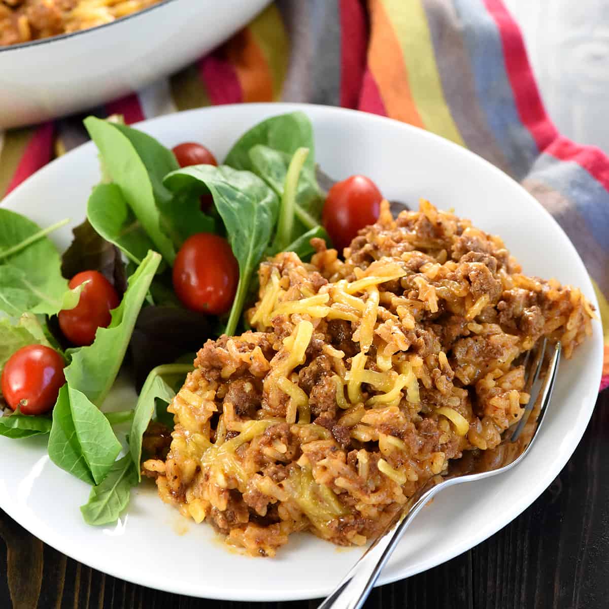 Yummy + Easy HOMEMADE Taco Hamburger Helper • FIVEheartHOME