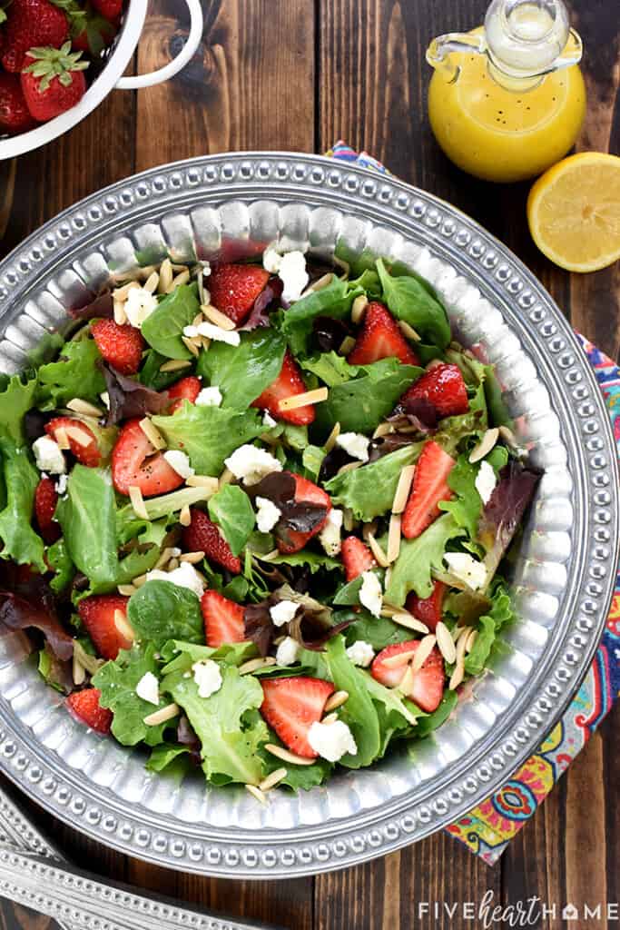 The BEST Easter Salad Spring Salad Perfection! • FIVEheartHOME