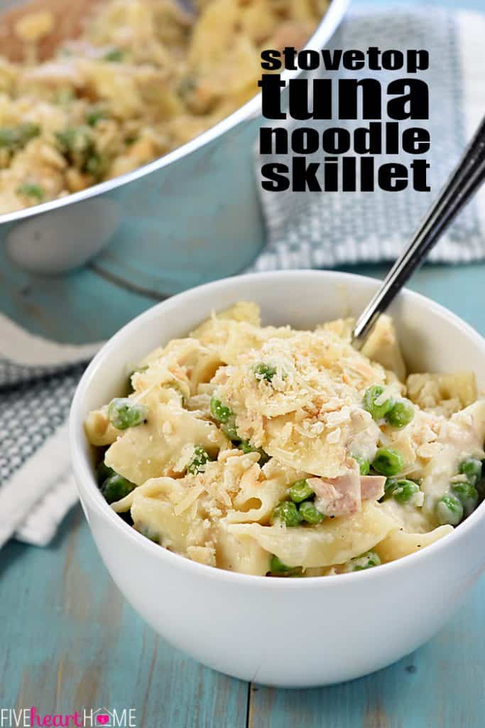 QUICK EASY Tuna Noodle Casserole From Scratch FIVEheartHOME