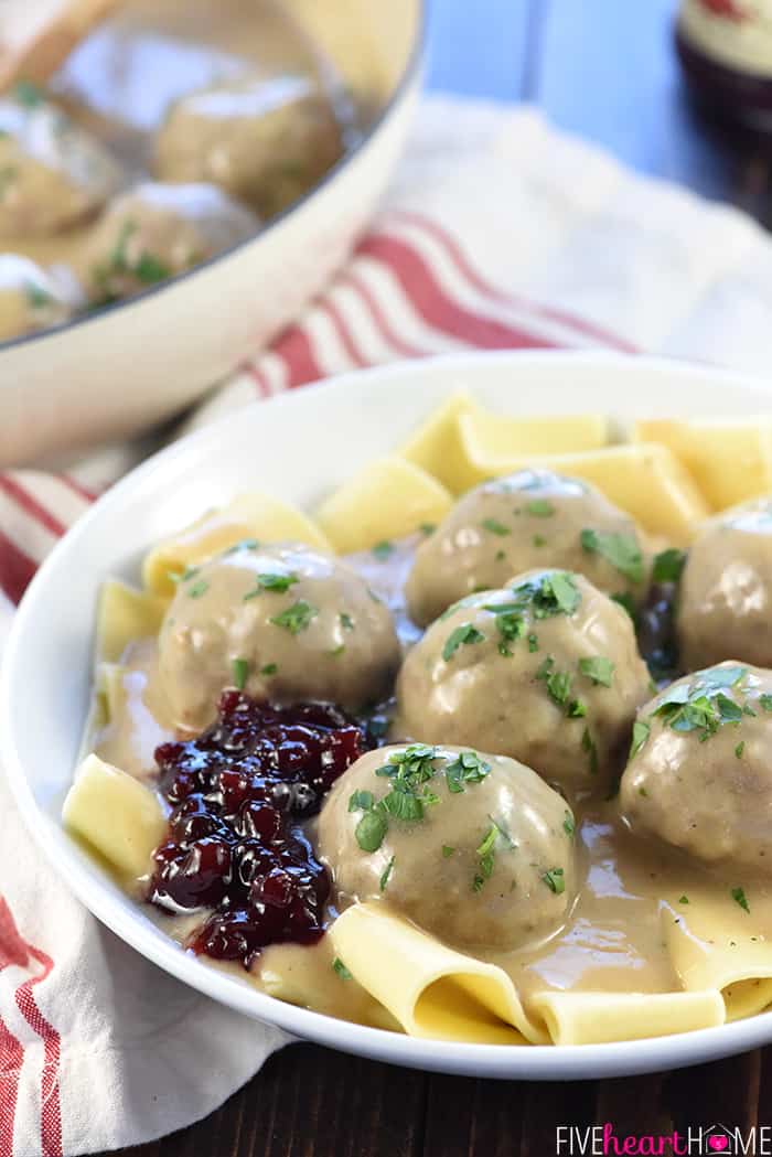 Easy Swedish Meatballs - House of Nash Eats