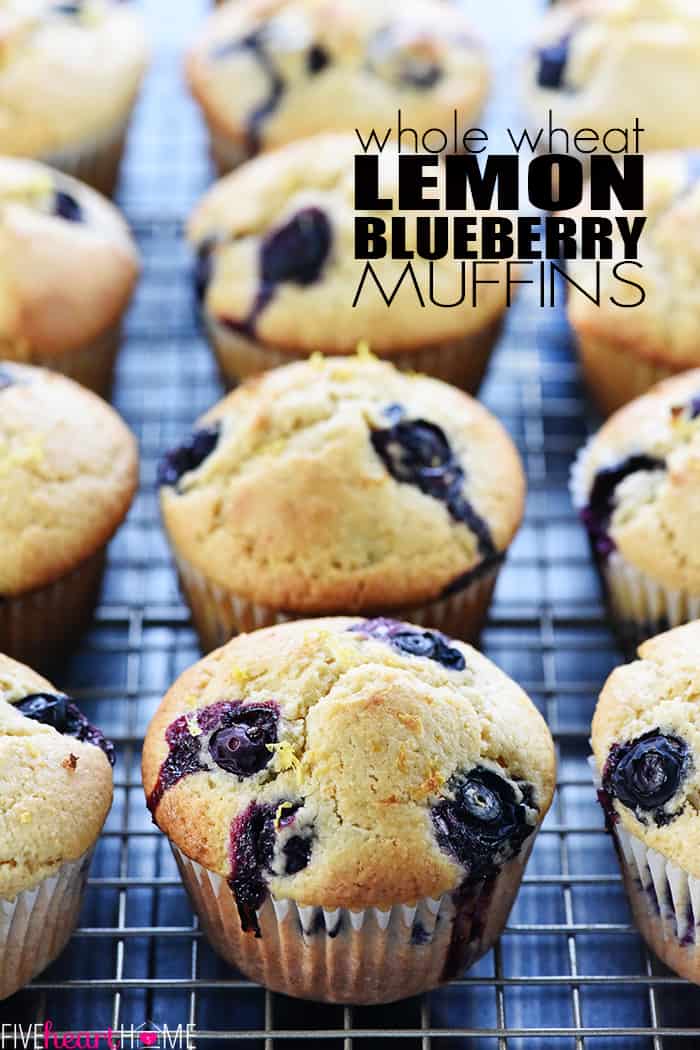 Gluten Free Lemon Blueberry Muffin Tops Recipe - Savory Spin