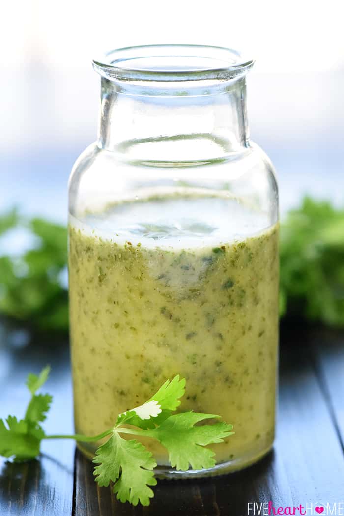 Cilantro Lime Dressing {Mexican Salad Dressing