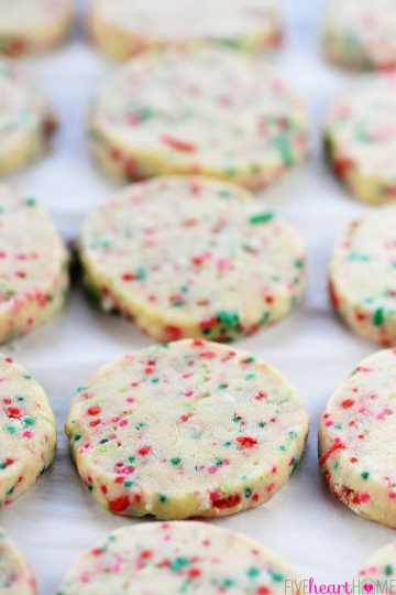 EASY Christmas Shortbread Cookies ~ SO YUMMY! • FIVEheartHOME