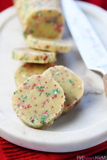 EASY Christmas Shortbread Cookies ~ SO YUMMY! • FIVEheartHOME