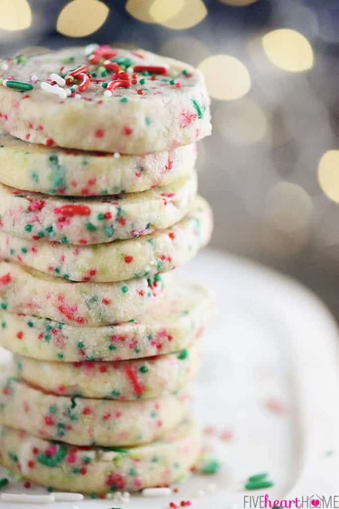 EASY Christmas Shortbread Cookies ~ SO YUMMY! • FIVEheartHOME