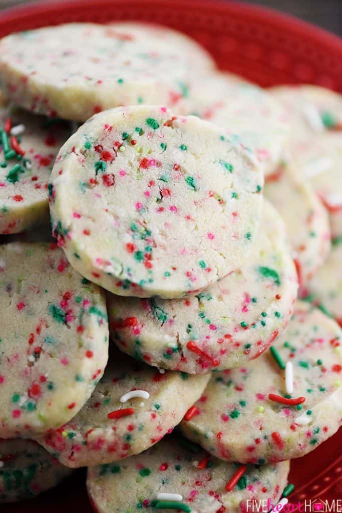 EASY Christmas Shortbread Cookies ~ SO YUMMY! • FIVEheartHOME