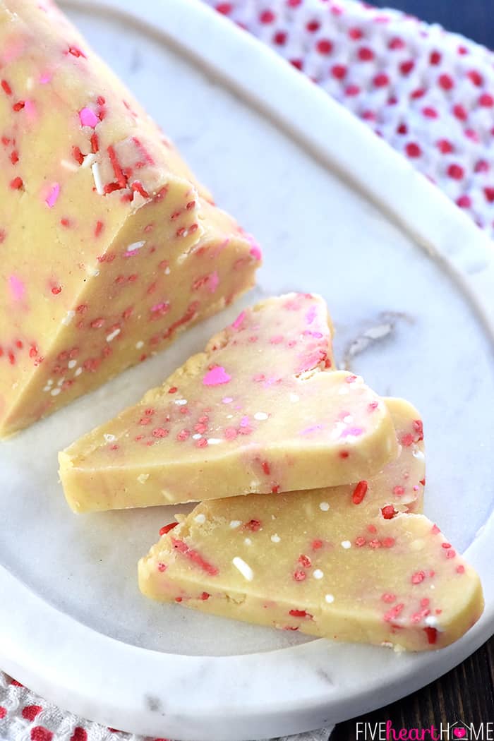 Quick and Easy Heart Shaped Shortbread Cookies » The Tattered Pew