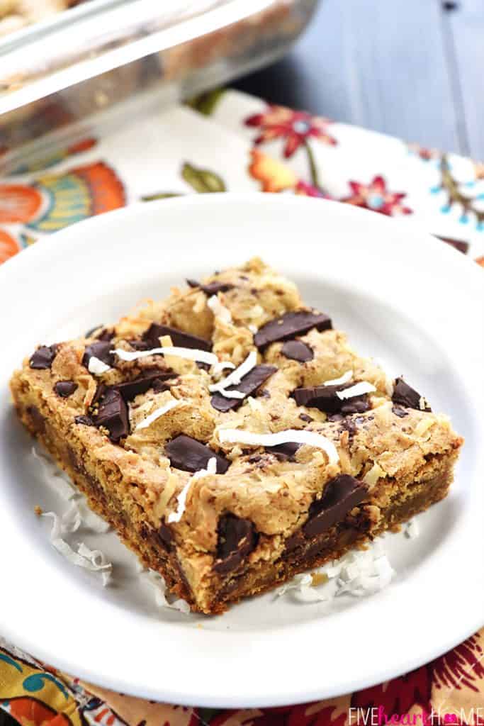 The BEST Classic Blondie Recipe • FIVEheartHOME