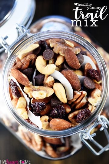 ULTIMATE Healthy Trail Mix • FIVEheartHOME