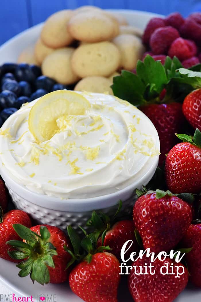 Lemon Whipped Cream • FIVEheartHOME