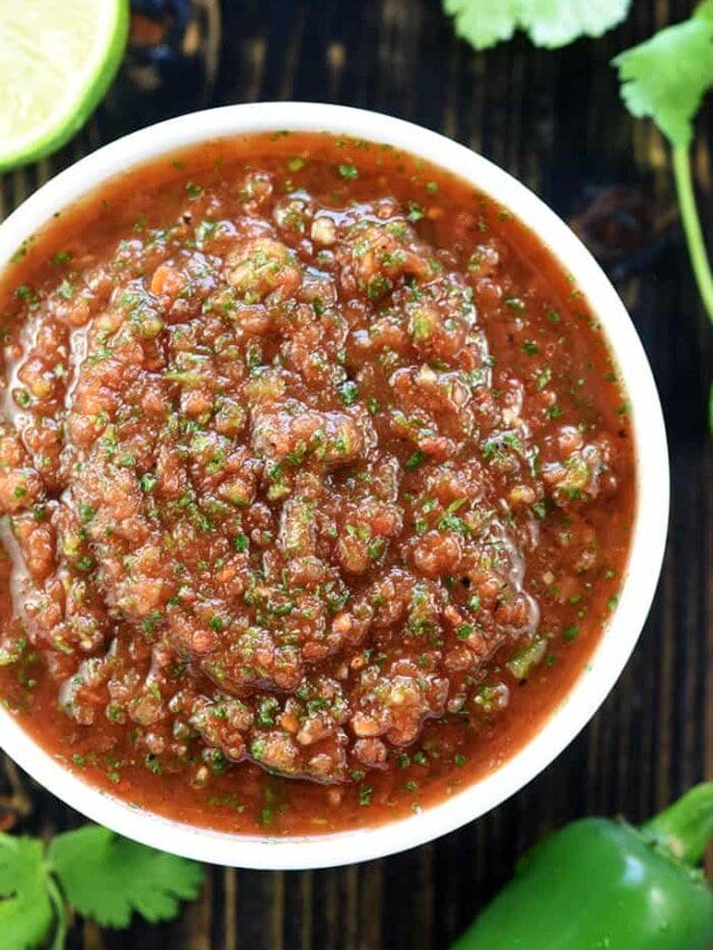 The Best Salsa Recipe • FIVEheartHOME