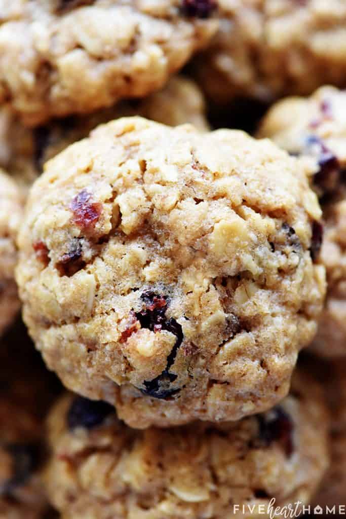 Oatmeal Lunchbox Cookies ~ Healthy Cookies For Kids! • FIVEheartHOME