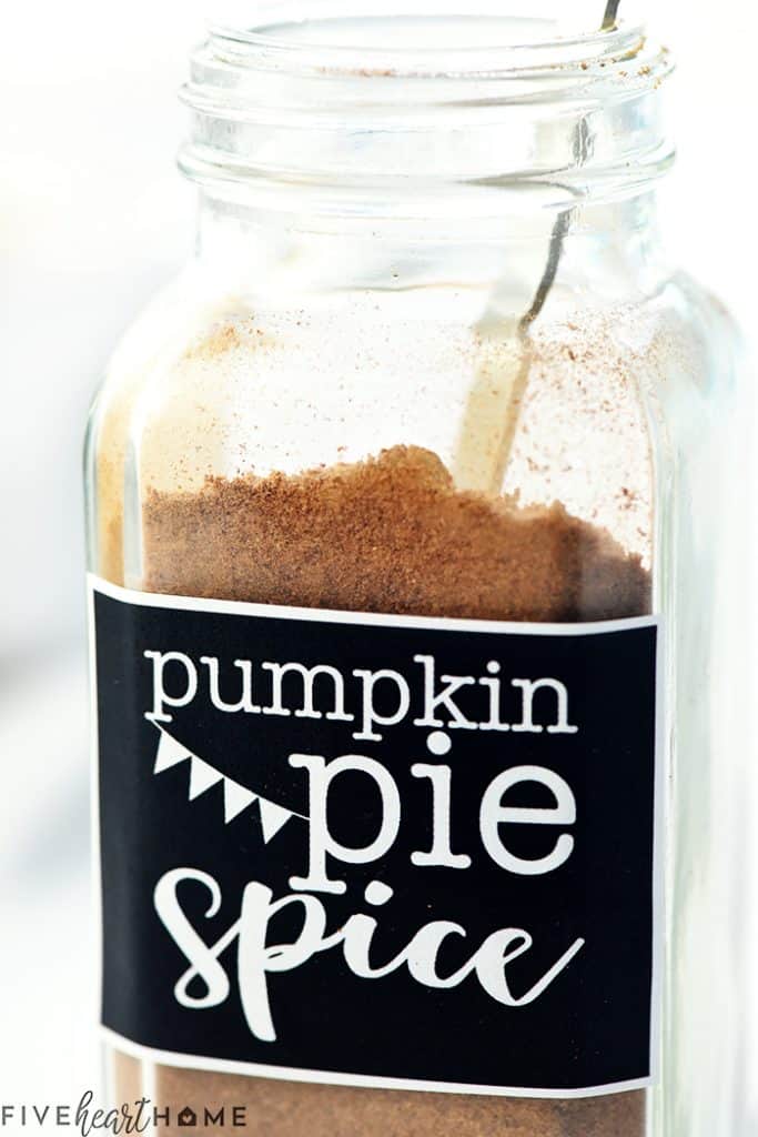 Perfect Pumpkin Pie Spice Recipe • FIVEheartHOME