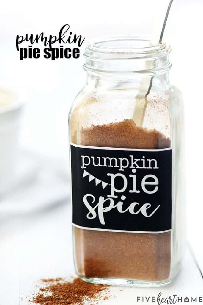 Perfect Pumpkin Pie Spice Recipe • FIVEheartHOME