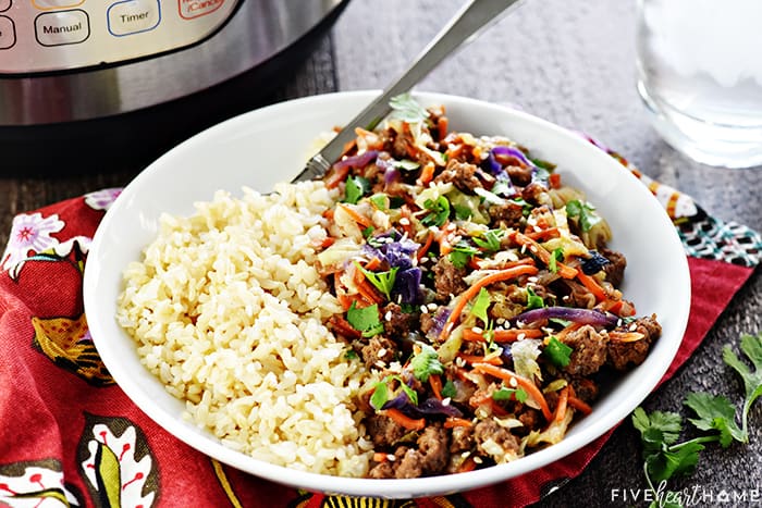 Instant Pot Egg Roll in a Bowl - Recipe Girl®