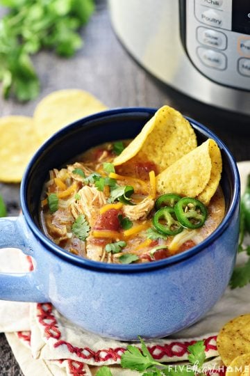 King Ranch Chicken Soup {CrockPot, IP, or Stove!} • FIVEheartHOME