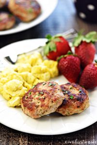 AMAZING Homemade Breakfast Sausage • FIVEheartHOME