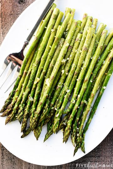 The ULTIMATE Guide to Roasted Asparagus • FIVEheartHOME