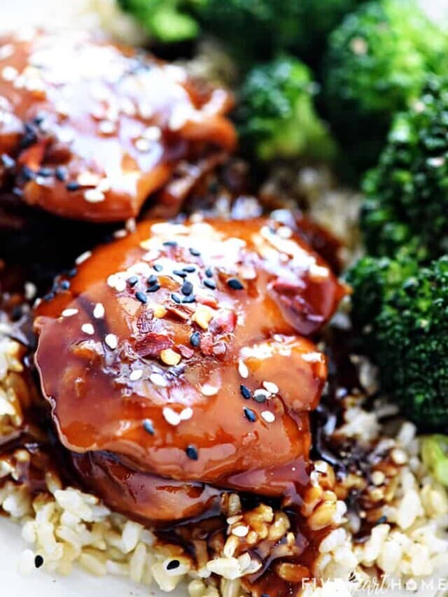 Teriyaki chicken thighs online instant pot