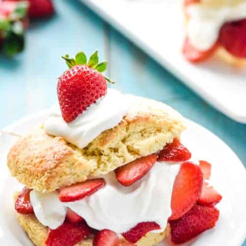 The ULTIMATE Homemade Strawberry Shortcake • FIVEheartHOME