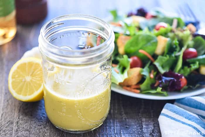 Lemon Mustard Vinaigrette - A Paige of Positivity