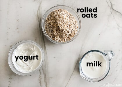 The BEST Overnight Oats...How to Make + Flavor Ideas • FIVEheartHOME