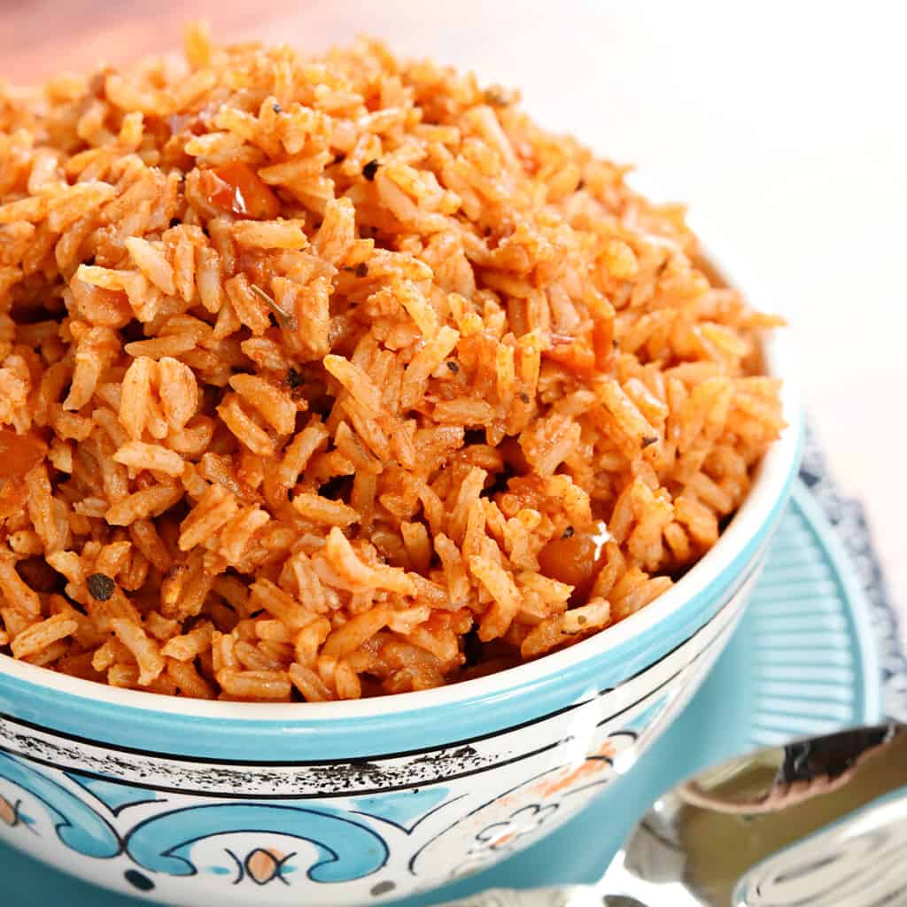 The BEST Easy Spanish Rice Quick Foolproof FIVEheartHOME   Spanish Rice Recipe 1200pxSquare 1024x1024 