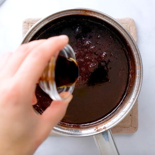 AMAZING Chocolate Syrup ~ 5 Minutes + 5 Ingredients! • FIVEheartHOME