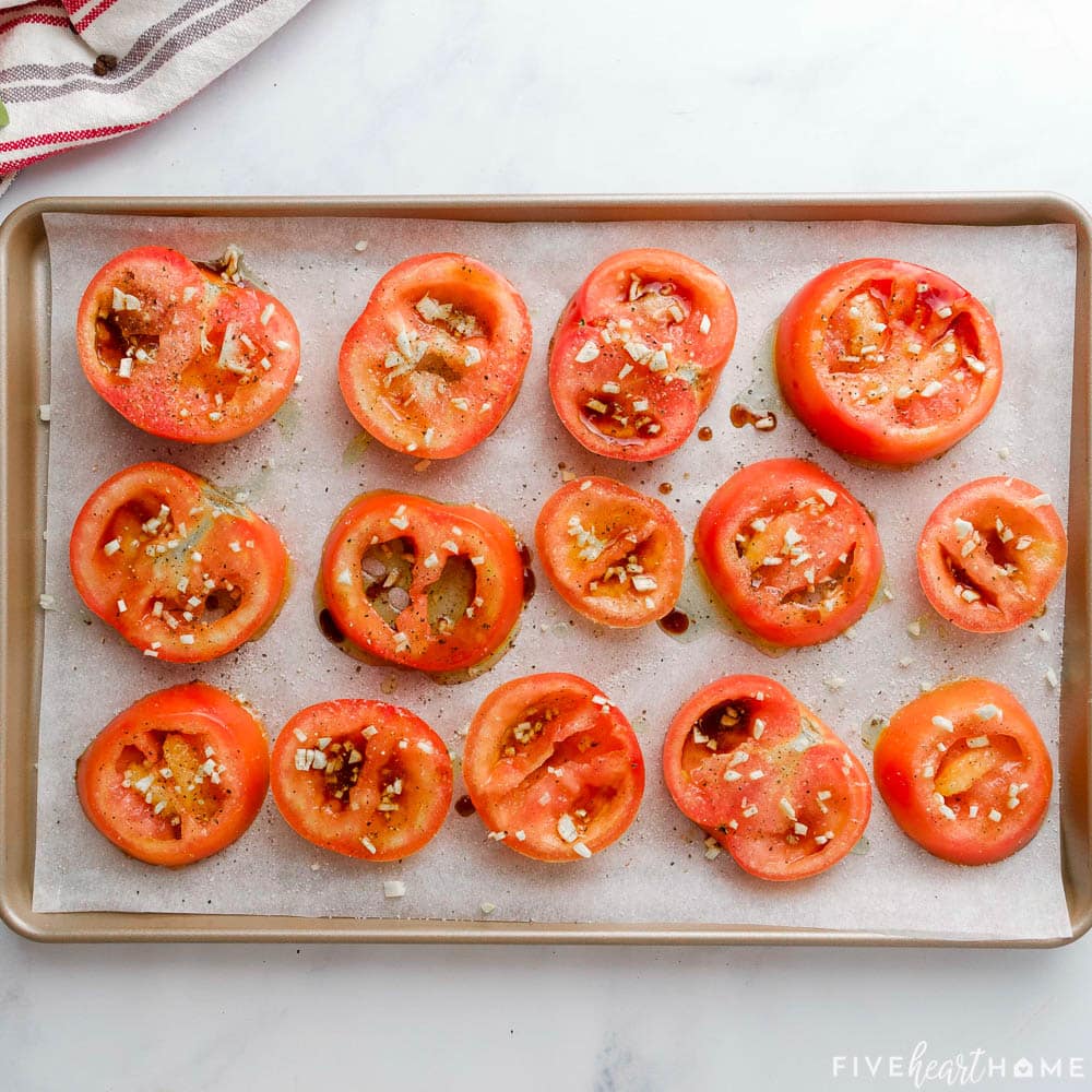 tomato chunks